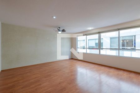 Sala - Comedor  de apartamento para alugar com 2 quartos, 86m² em Nápoles, Ciudad de México