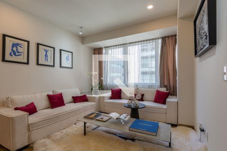 Sala  de apartamento para alugar com 1 quarto, 90m² em Granada, Ciudad de México