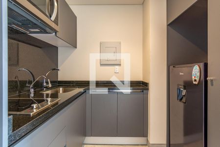 Cocina de apartamento para alugar com 1 quarto, 30m² em Verónica Anzúres, Ciudad de México