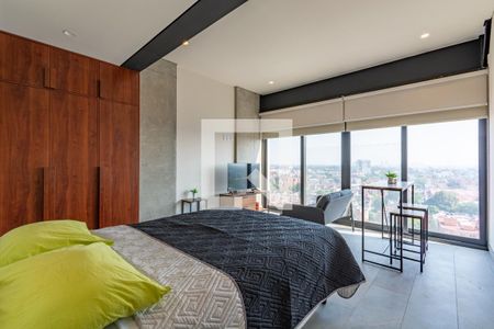 Recámara  de apartamento para alugar com 1 quarto, 30m² em Verónica Anzúres, Ciudad de México