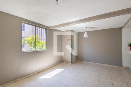 Sala - Comedor  de apartamento para alugar com 2 quartos, 40m² em Santa Bárbara, Ciudad de México