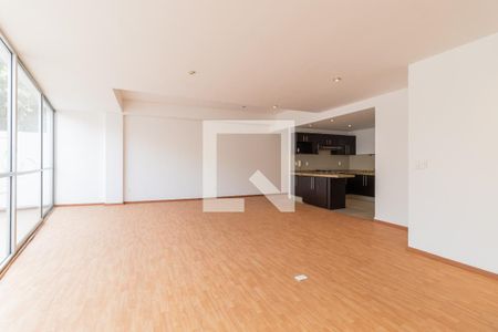 Sala - Comedor  de apartamento para alugar com 2 quartos, 160m² em Extremadura Insurgentes, Ciudad de México