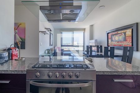 Cocina de apartamento para alugar com 2 quartos, 80m² em Ampliación Granada, Ciudad de México