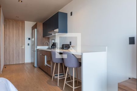 Comedor - Cocina de apartamento para alugar com 1 quarto, 36m² em Narvarte Poniente, Ciudad de México