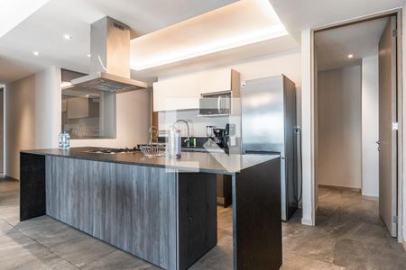Cocina de apartamento para alugar com 1 quarto, 68m² em Contadero, Ciudad de México
