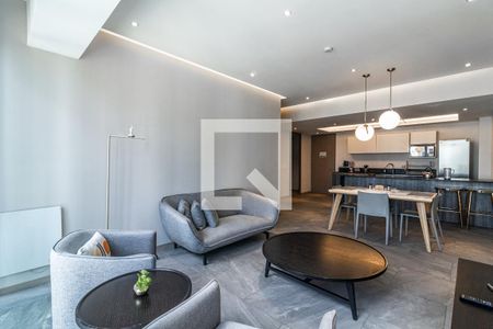 Sala-comedor de apartamento para alugar com 2 quartos, 87m² em Contadero, Ciudad de México