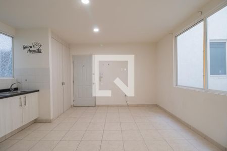 Sala - Comedor  de apartamento para alugar com 2 quartos, 50m² em Peralvillo, Ciudad de México