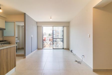 Sala - Comedor  de apartamento para alugar com 2 quartos, 60m² em Manzanastitla, Ciudad de México