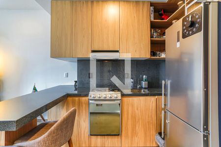 Cocina de apartamento para alugar com 1 quarto, 60m² em San José Insurgentes, Ciudad de México