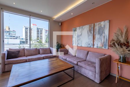 Sala - Comedor  de apartamento para alugar com 3 quartos, 400m² em Tlacoquemécatl, Ciudad de México
