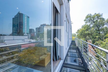 Balcón  de apartamento para alugar com 3 quartos, 400m² em Tlacoquemécatl, Ciudad de México