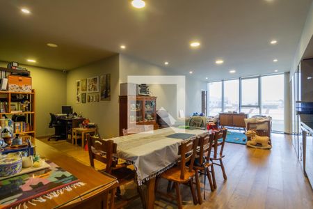 Sala - Comedor de apartamento para alugar com 2 quartos, 115m² em Tizapán, Ciudad de México