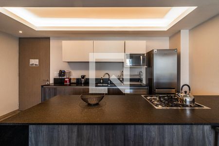 Cocina de apartamento para alugar com 2 quartos, 87m² em Contadero, Ciudad de México