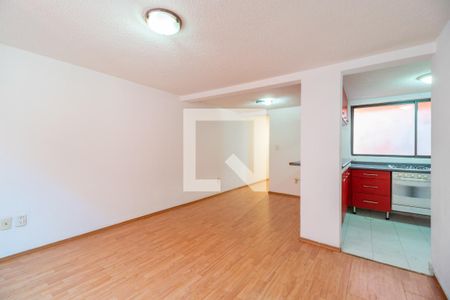 Sala - Comedor  de apartamento para alugar com 2 quartos, 62m² em Pedregal de San Nicolás 4ta Sección, Ciudad de México
