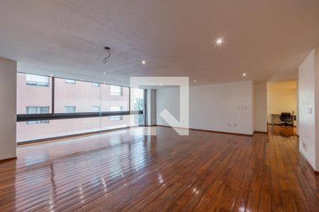 Sala - Comedor  de apartamento para alugar com 3 quartos, 218m² em Bosque de Las Lomas, Ciudad de México