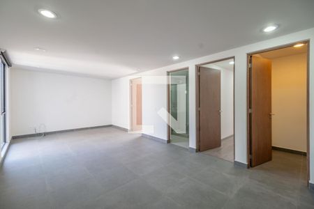 Sala - Comedor  de apartamento para alugar com 2 quartos, 65m² em Granjas Palo Alto, Ciudad de México
