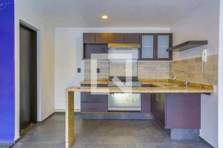 Cocina de apartamento para alugar com 2 quartos, 80m² em Narvarte Oriente, Ciudad de México