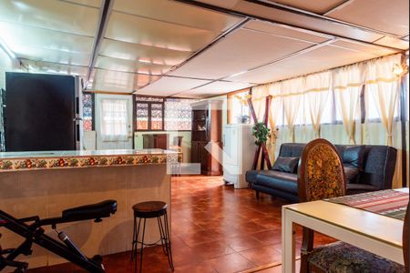 Sala - Comedor de apartamento para alugar com 1 quarto, 65m² em Santa Catarina, Ciudad de México