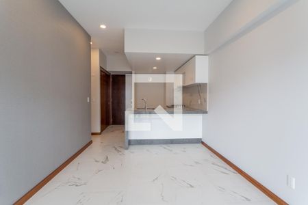 Sala - Comedor  de apartamento para alugar com 2 quartos, 81m² em Mina Los Coyotes, Ciudad de México