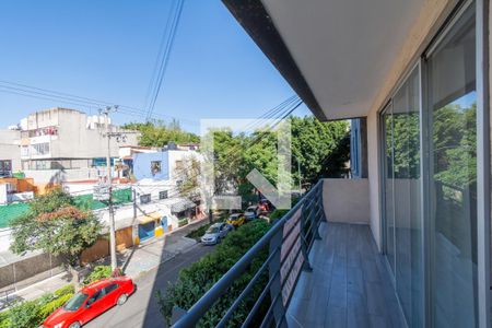 Balcón  de apartamento para alugar com 2 quartos, 86m² em Roma Sur, Ciudad de México