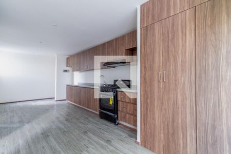 Cocina de apartamento para alugar com 2 quartos, 54m² em Los Manzanos, Ciudad de México