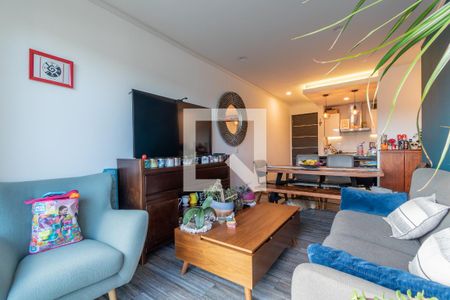 Sala - Comedor  de apartamento para alugar com 2 quartos, 80m² em Nonoalco, Ciudad de México