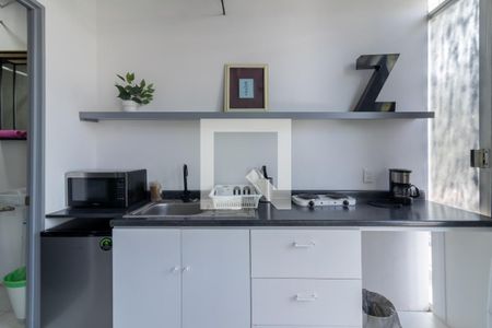 Cocina de kitnet/studio para alugar com 1 quarto, 20m² em Lomas de Padierna, Ciudad de México