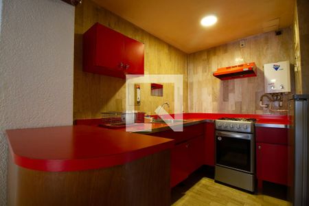 Cocina de apartamento para alugar com 1 quarto, 60m² em Cuauhtémoc, Ciudad de México