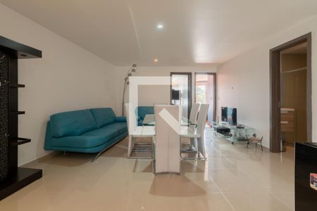 Sala - Comedor  de apartamento para alugar com 2 quartos, 76m² em San Bernabe, Ciudad de México