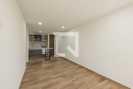 Sala - Comedor de apartamento para alugar com 2 quartos, 56m² em Buenavista, Ciudad de México