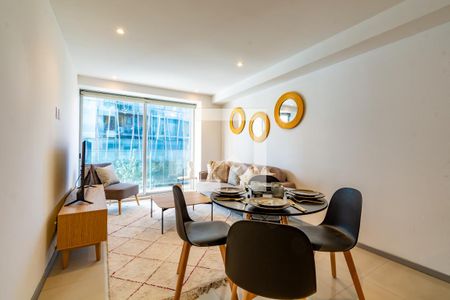 Sala - Comedor  de apartamento para alugar com 2 quartos, 110m² em Granada, Ciudad de México