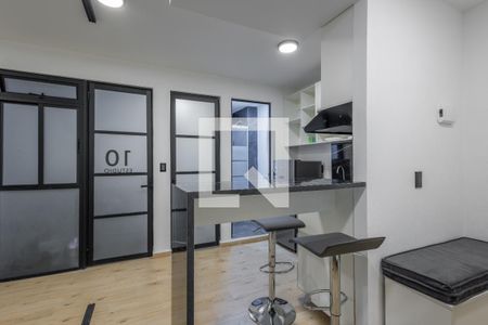 Sala - Comedor  de apartamento para alugar com 1 quarto, 30m² em Peralvillo, Ciudad de México