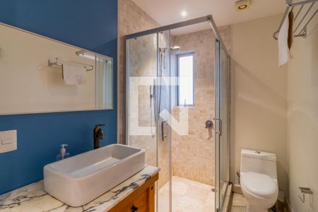 Baño de suite  de apartamento para alugar com 2 quartos, 63m² em Roma Norte, Ciudad de México