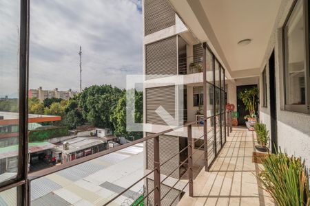 Balcón  de apartamento para alugar com 2 quartos, 90m² em Colonia Del Valle Centro, Ciudad de México