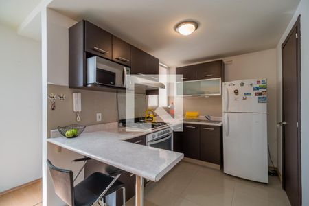 Cocina de apartamento para alugar com 2 quartos, 90m² em Colonia Del Valle Centro, Ciudad de México
