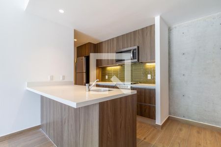Cocina de apartamento para alugar com 2 quartos, 76m² em Roma Norte, Ciudad de México
