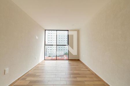 Sala - Comedor  de apartamento para alugar com 2 quartos, 57m² em Tránsito, Ciudad de México