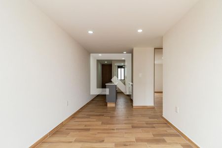 Sala - Comedor  de apartamento para alugar com 2 quartos, 57m² em Tránsito, Ciudad de México