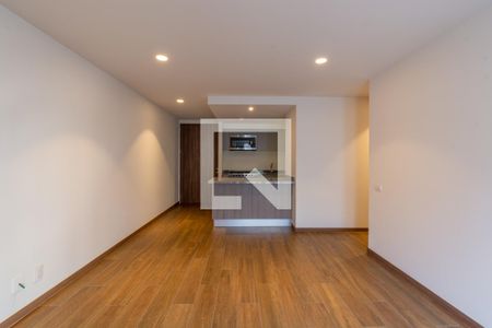 Sala - Comedor  de apartamento para alugar com 1 quarto, 62m² em El Yaqui, Ciudad de México