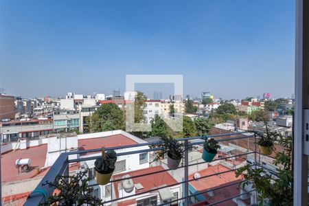Balcón de apartamento para alugar com 2 quartos, 89m² em San Pedro de Los Pinos, Ciudad de México
