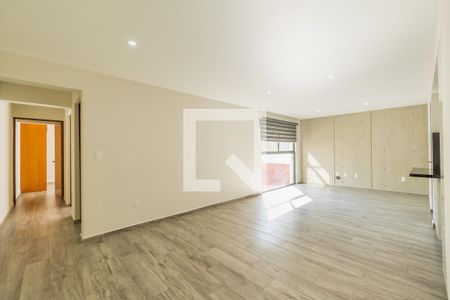 Sala - Comedor  de apartamento para alugar com 3 quartos, 95m² em Roma Norte, Ciudad de México