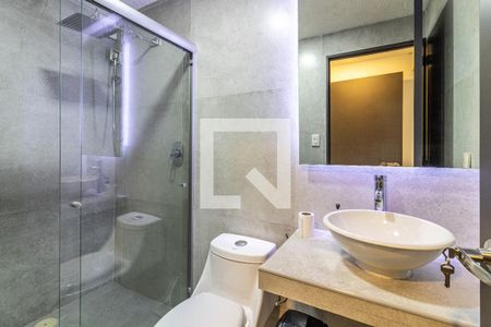 Baño de suite 1 de casa de condomínio para alugar com 2 quartos, 95m² em Villa Verdún, Ciudad de México