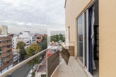 Balcón  de apartamento para alugar com 3 quartos, 130m² em Acacias, Ciudad de México