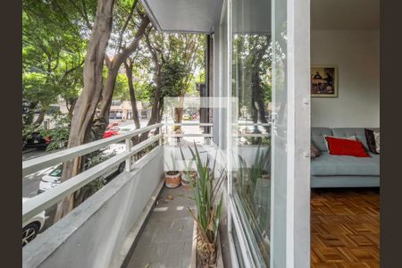 Balcón  de apartamento para alugar com 2 quartos, 79m² em Roma Norte, Ciudad de México