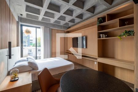 Recámara  de apartamento para alugar com 1 quarto, 32m² em Roma Norte, Ciudad de México