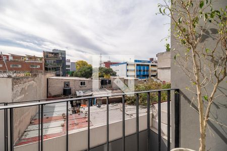 Balcón  de apartamento para alugar com 1 quarto, 32m² em Roma Norte, Ciudad de México