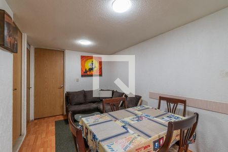 Sala - Comedor  de apartamento para alugar com 2 quartos, 52m² em Romero Rubio, Ciudad de México