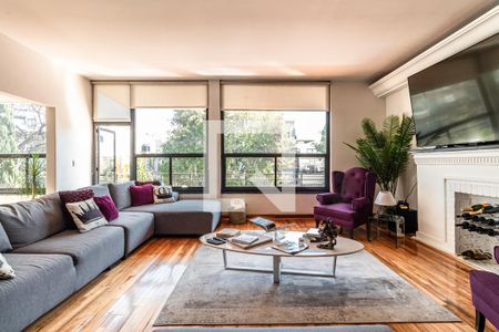 Sala de TV de apartamento para alugar com 2 quartos, 290m² em Polanco Iii Sección, Ciudad de México