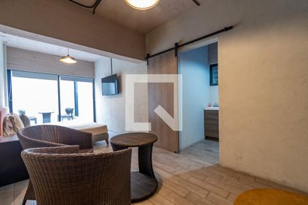 Sala - Comedor de kitnet/studio para alugar com 1 quarto, 50m² em Roma Norte, Ciudad de México