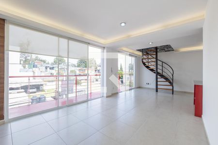 Sala - Comedor  de apartamento para alugar com 4 quartos, 130m² em Lomas de Memetla, Ciudad de México
